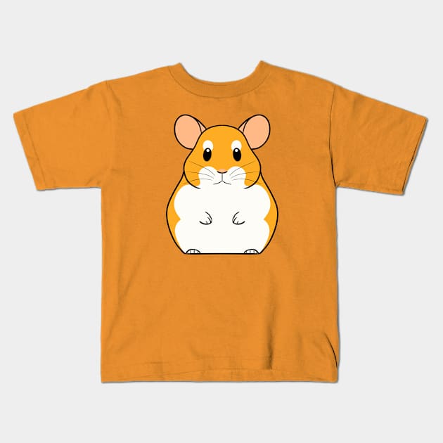 Robo Dwarf Hamster Kids T-Shirt by DeguArts